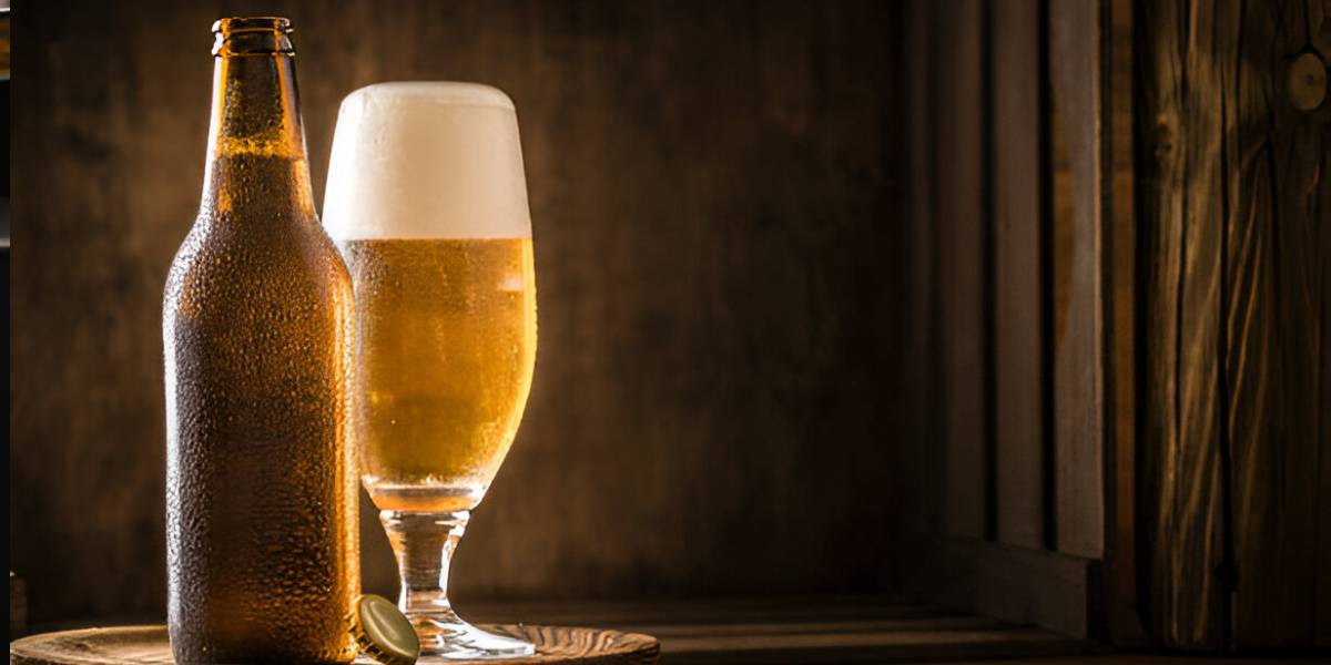 Premium beer selection